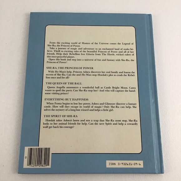 Princess Of Power The Spirit Of She-Ra Hardcover Book Adora Vintage 1985 Mattel - Picture 3 of 7